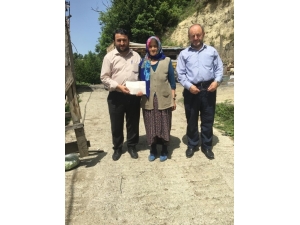 Türkeli Müftülüğünden Yangınzedelere Yardım