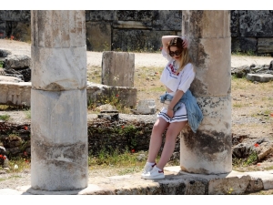 Bayram Tatilinde Pamukkale’de Otellerin Tamamı Doldu