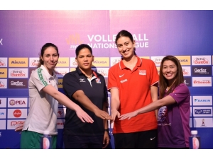 Milletler Ligi 3. Hafta Karşılaşmalarının Basın Toplantısı Bangkok’ta Gerçekleştirildi