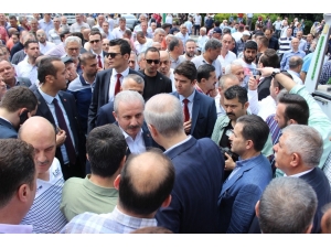 Meclis Başkanı Şentop Kırklareli’de Cenaze Törenine Katıldı