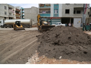 Eyyübiye’de Yeni Park Yapım Çalışmaları Sürüyor