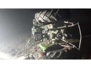 Traktör Devrildi: 1 Ölü