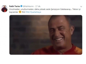 Fatih Terim’den ’Şampiyonluk’ Vurgulu Bayram Mesajı