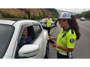 Trafik Ekipleri Kazaların Önüne Geçmek İçin Denetimlerini Arttırdı