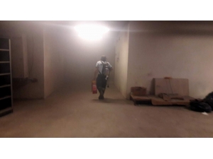 Siirt’te Akü Deposunda Çıkan Yangın Korkuttu