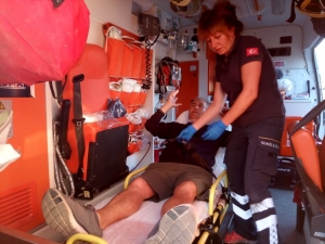 Feribotta Parmağı Koptu