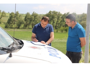 Bayram Tatili Dönüşü Kütahya-uşak Karayolunda Denetim