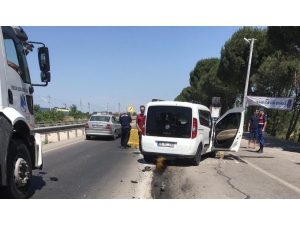 Kontrol Noktasında Kontrolden Çıktı: 3 Yaralı