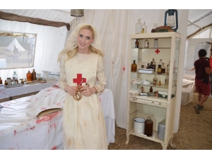 Çanakkale’yi Anlatan Tarihi Filmin Çekimlerine Akseki’de Devam Ediliyor.