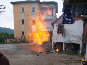 Ordu’da Doğalgaz Borusu Patladı: 2 Yaralı