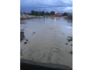 Nevşehir’de Köyleri Sel Vurdu
