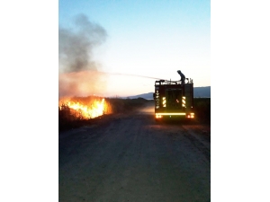 Burhaniye’de Ot Yangınları Bitmiyor