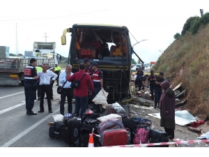 Bandırma’da Otobüs Kazası : 4 Ölü 42 Yaralı