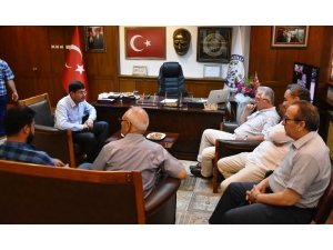 İyi Partili Arslan’dan Başkan Özcan’a Ziyaret