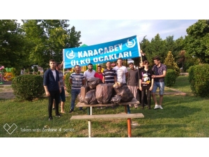 Karacabey Ülkü Ocakları’ndan Çevre Temizliği