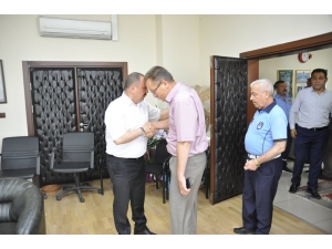 Başkan Sever, Personelle Bayramlaştı