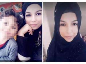 Genç Kadın Çocuklarının Gözleri Önünde Öldürüldü