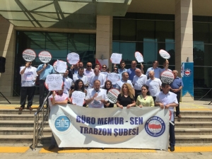 Trabzon’da Adliye Personelinden Yargı Reformu Paketi’ne Tepki