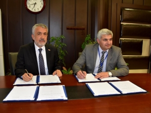 Omü İle Gürcistan Gori Devlet Eğitim Üniversitesi Arasında Eğitim İş Birliği