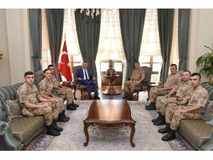 Jandarmadan Vali Soytürk’e Ziyaret