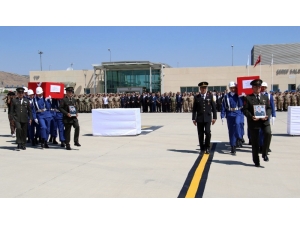 Tunceli Şehitleri, Memleketlerine Uğurlandı