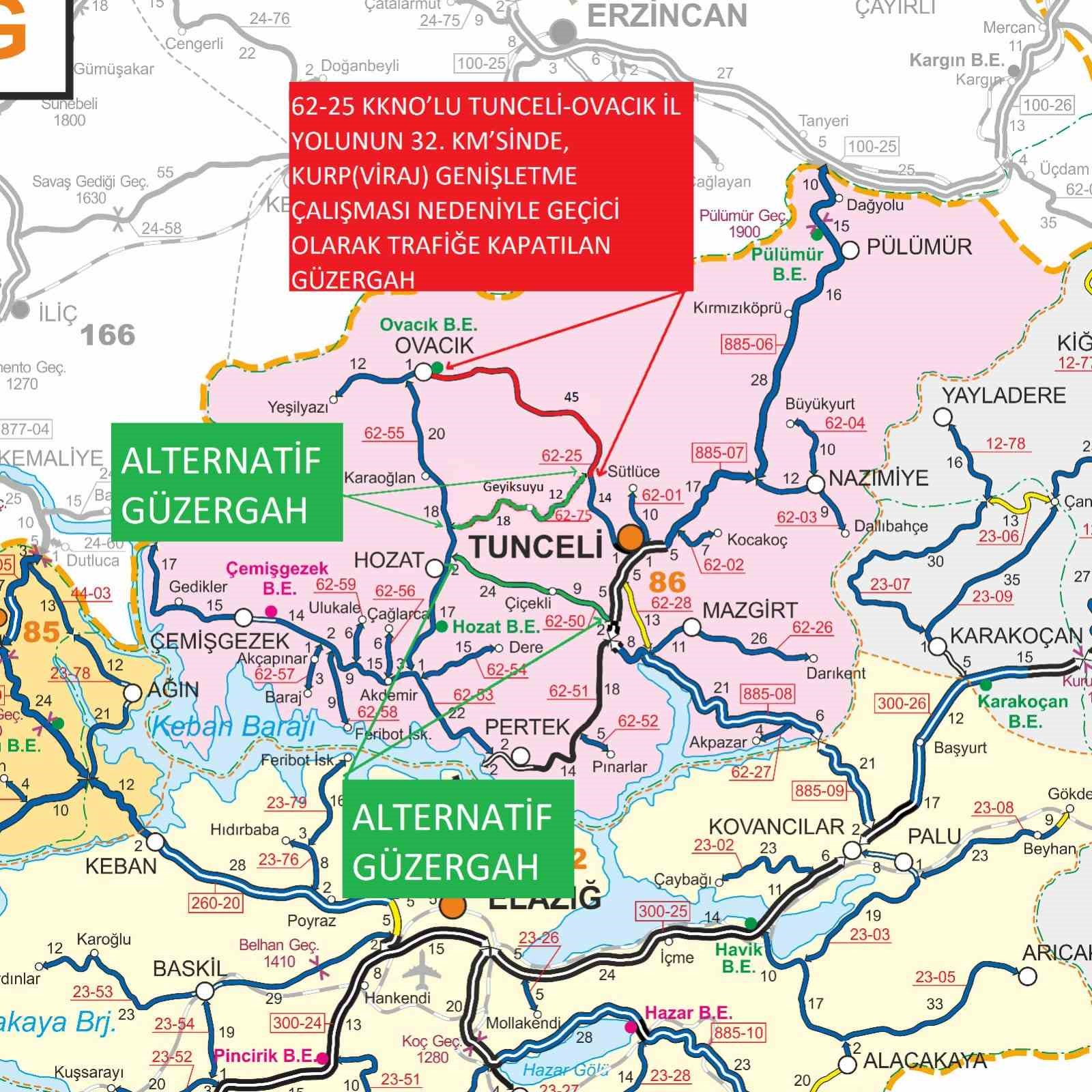 tunceli-ovacik-yolunda-ulasim-2-gun-sureyle-durdurulacak