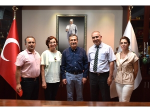 Nadir Erdem’den Başkan Ataç’a Veda Ziyareti