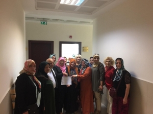 O Muhtar Mazbatasını Aldı