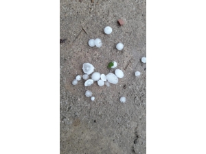 Samsun’da Dolu Yağışı