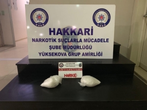 Yüksekova’da Uyuşturucu Madde Ele Geçirildi