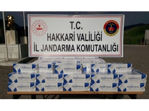 Yüksekova’da 2 Bin Paket Kaçak Sigara Ele Geçirildi