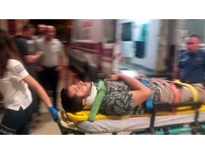 Bursa’da Motosikletli Genç Ölümden Döndü