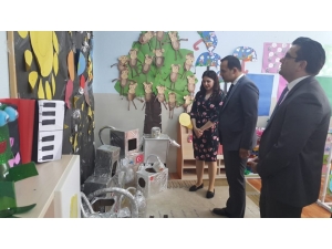 Pazaryeri’nde Anaokulu Öğrencilerinden Sergi