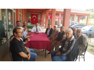 Kaymakam Günyurdu Köyünde İncelemelerde Bulundu.