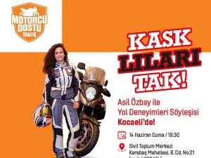 ’Motorcu Dostu Trafik’ Projesi İkinci Etabına Kocaeli’den Başlıyor