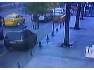 Trans Bireyin Gasp Ettiği Vatandaşı Kafa Atarak Darp Etmesi Güvenlik Kamerasında