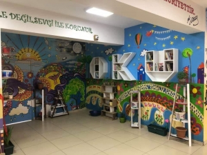 Silopi’de Okul Koridoru Eğitim Sokağına Çevrildi