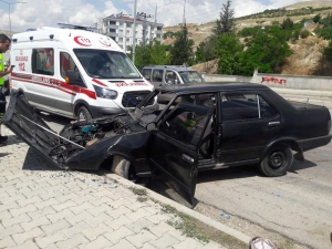 Sivas’ta Trafik Kazası 5 Yaralı