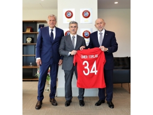 Rekabet Kurumu Başkanı Ömer Torlak’tan Başkan Özdemir’e Ziyaret