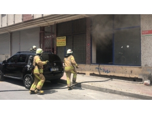 Kağıthane’de Korkutan Yangın