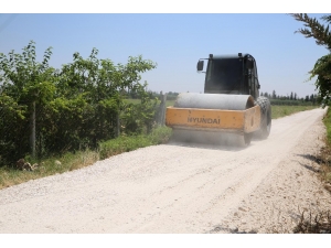 Haliliye’de Yol Yapım Çalışmaları Sürüyor