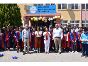 Başkan Dutlulu Öğrencilere Karne Dağıttı