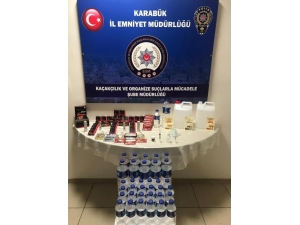 Safranbolu’da Kaçak Alkol Operasyonu: 2 Gözaltı