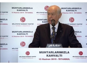 Mhp Lideri Bahçeli: "Bu Mektuba Verilecek En Kalıcı Cevap Buruşturup Geri Göndermektir"