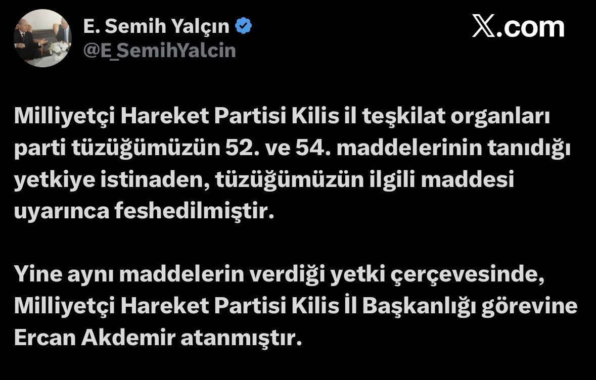 mhp-kilis-il-teskilati-feshedildi
