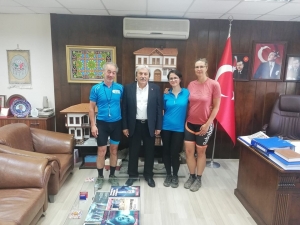 Sufi Yolu Gezginlerinden, Başkan Şahin’e Ziyaret