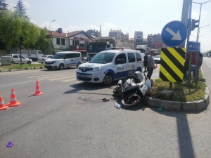 Tavşanlı’da Trafik Kazası: 1 Yaralı