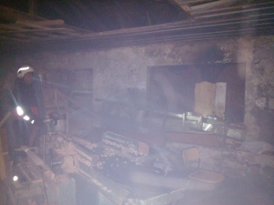 Van’da İş Yeri Yangını