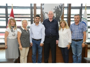 Makine Mühendisleri Odasından Kazım Kurt’a Hayırlı Olsun Ziyareti