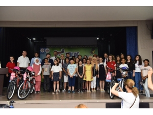 Kitap Okudular Bisiklet Kazandılar